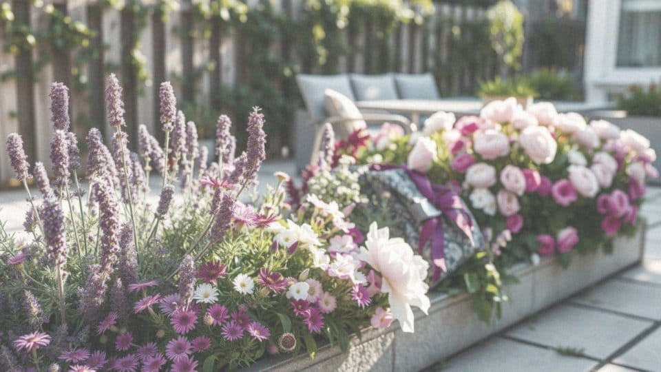 Jakie są najlepsze rabaty kwiatowe na taras?