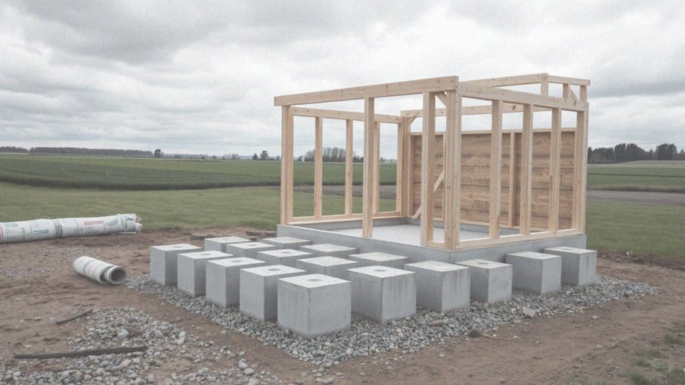 Jakie fundamenty są odpowiednie dla domku z płyt OSB?