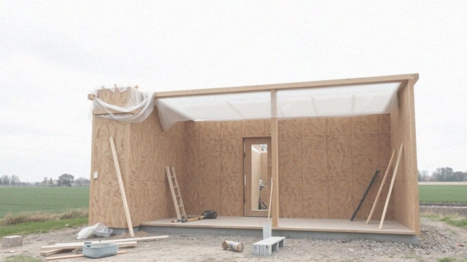 Jakie są zalety budowy domku z płyt OSB?