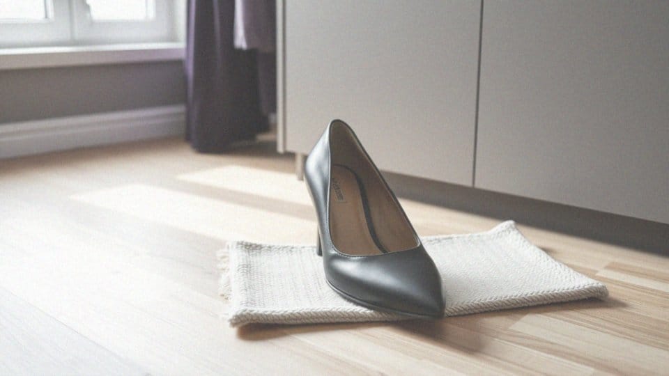 Jakie klasyczne czółenka są odpowiednie do eleganckiej fioletowej sukienki?