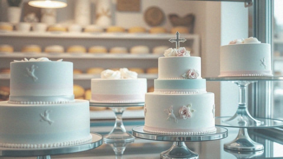 Jakie są dostępne torty na chrzciny i komunie w cukierni z Klonowej?