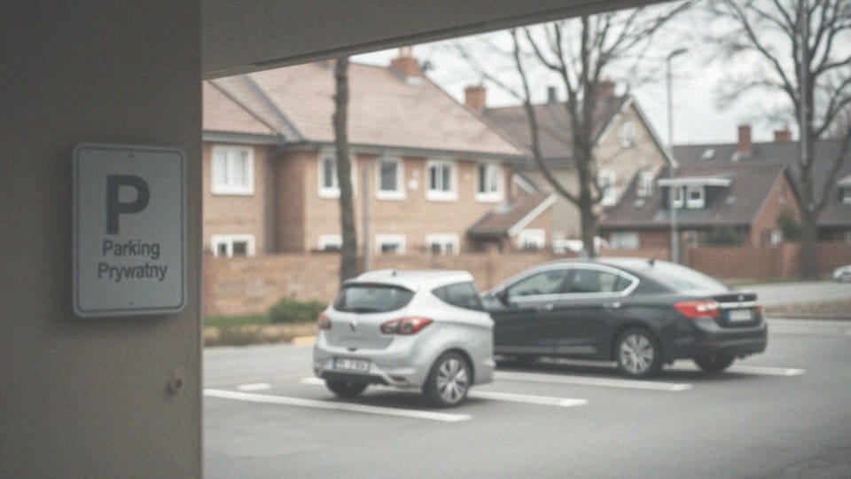 Jakie są zasady dotyczące parkowania na terenach prywatnych?