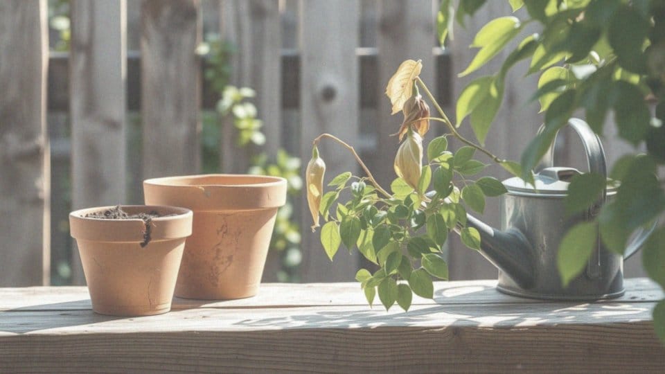 Jakie są skutki braku drenażu w doniczkach?