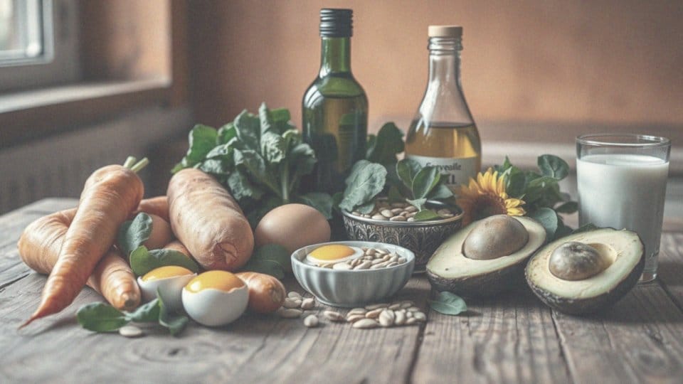 Jakie są źródła witamin A i E w diecie?