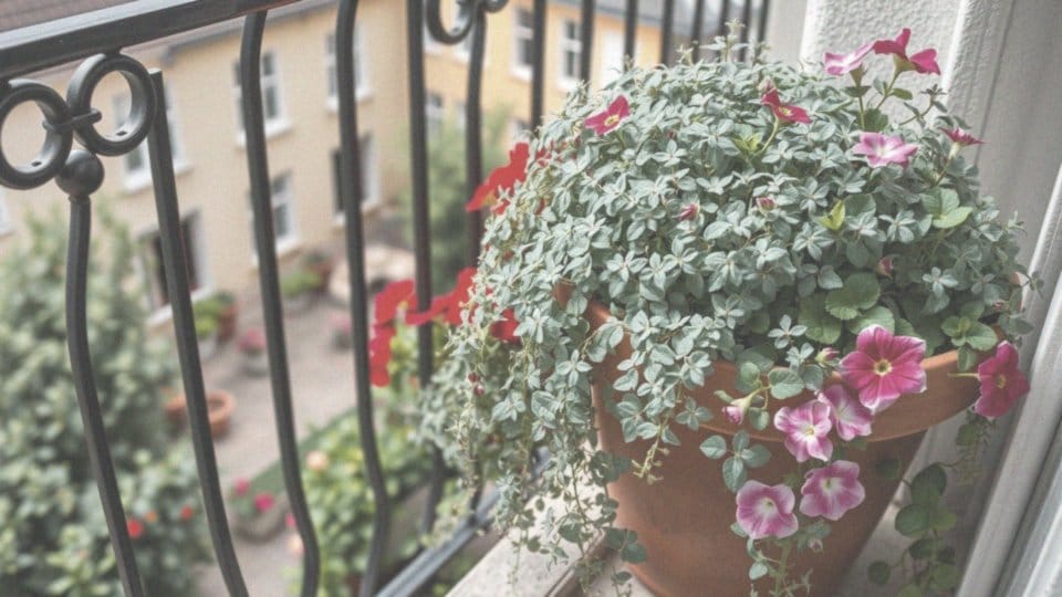 Jakie są zalety uprawy dichondry w doniczkach?