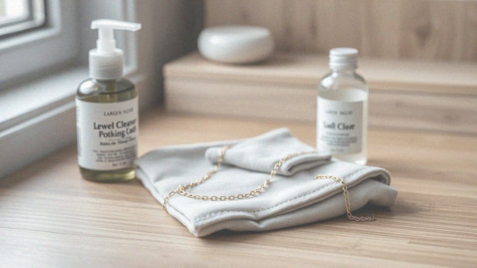 Jakie ściereczki i płyny do czyszczenia biżuterii są najlepsze do pozłacanych łańcuszków?