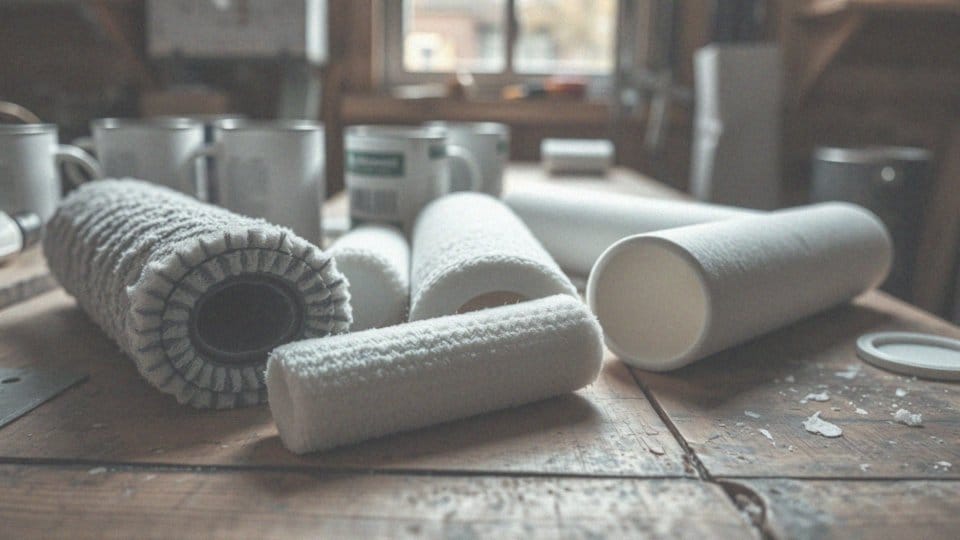 Jakie różnice występują pomiędzy wałkami do lakieru z mikrofibry a innymi typami?