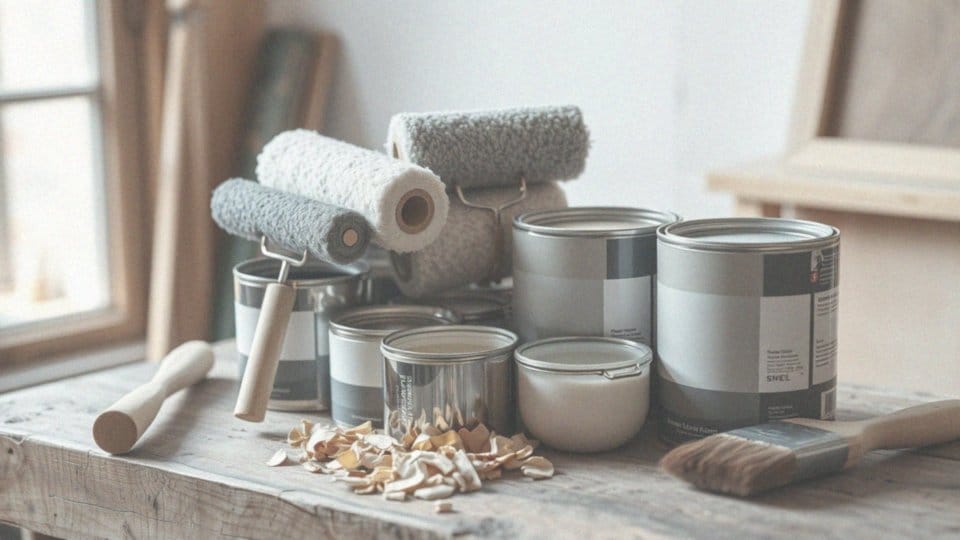 Jak materiał wałka wpływa na malowanie?