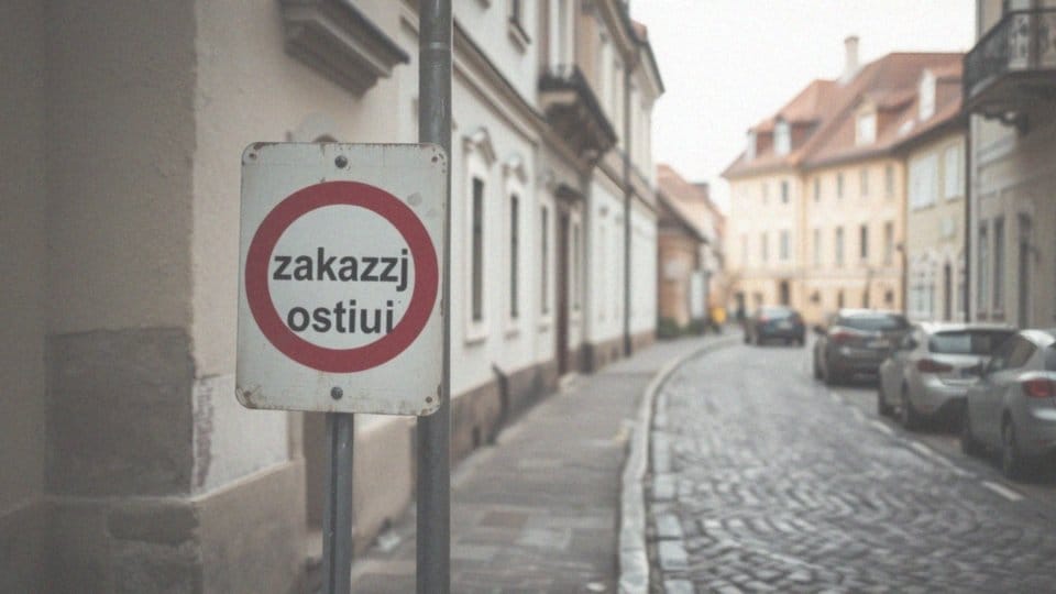 Jakie są znaki zakazu parkowania i ich oznaczenie?