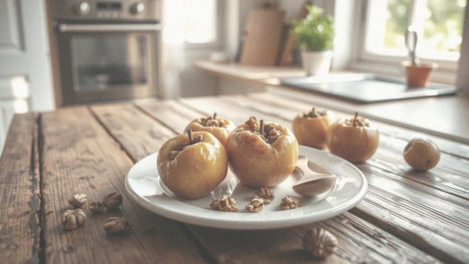 Jak przygotować pieczone jabłka jako zdrową przekąskę?