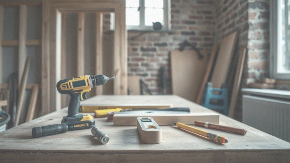 Jakie narzędzia wykorzystać do budowy drzwi przesuwnych?