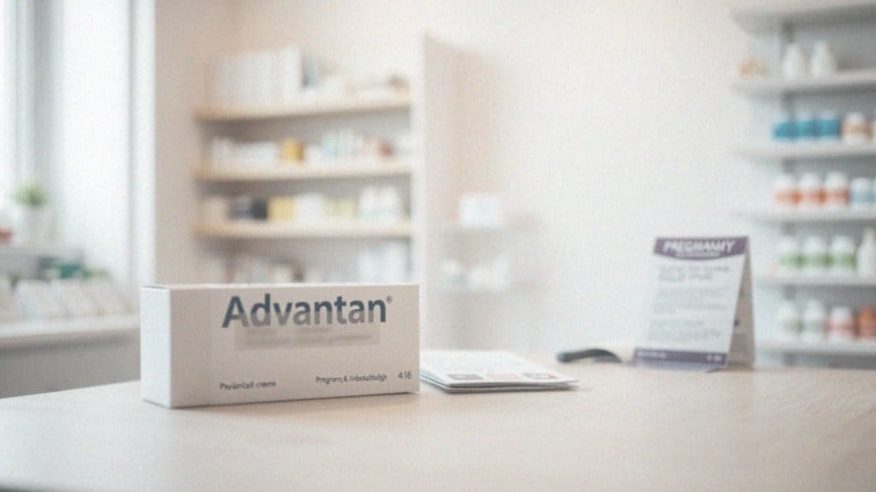 Jakie są zalecenia dotyczące stosowania Advantan w ciąży i karmieniu piersią?