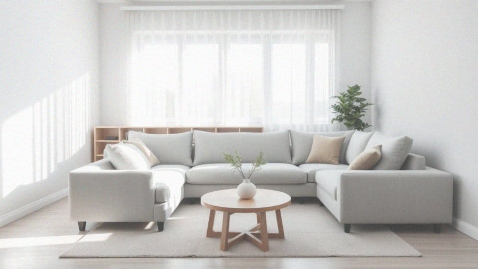 Jakie są najlepsze metody ustawiania narożnej kanapy w małym salonie?