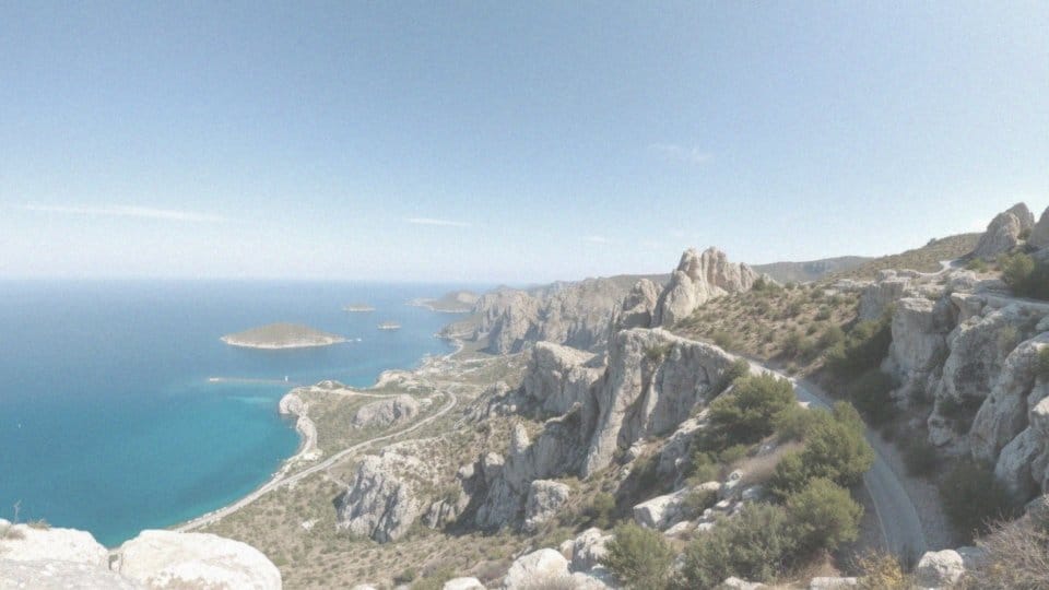 Jakie widoki oferują góry na wybrzeże Adriatyku?