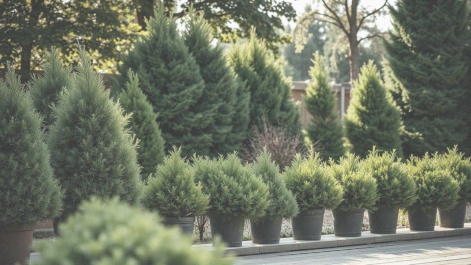 Jakie krzewy całoroczne ożywiają taras?