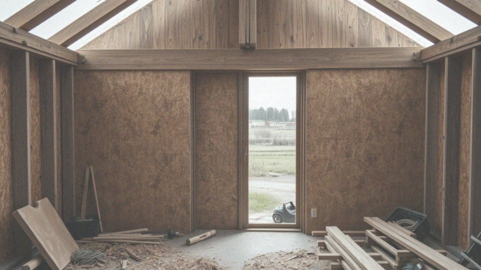 Jakie są zalety drzwi z płyty OSB?