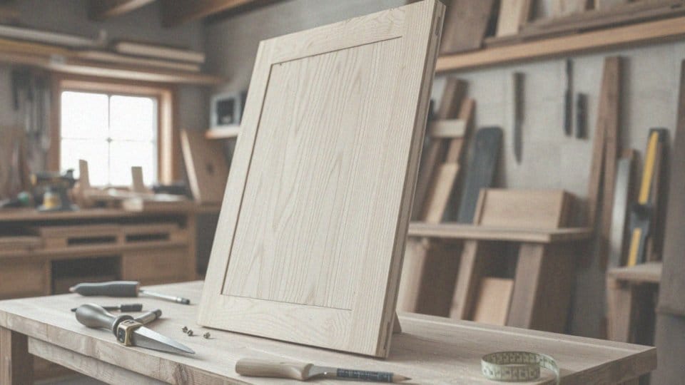 Jak wykonać żłobienia na zawiasy w drzwiach z OSB?