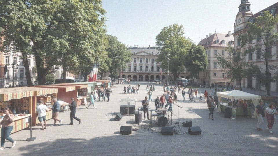 Jakie imprezy mają miejsce w przestrzeni publicznej dzisiaj?