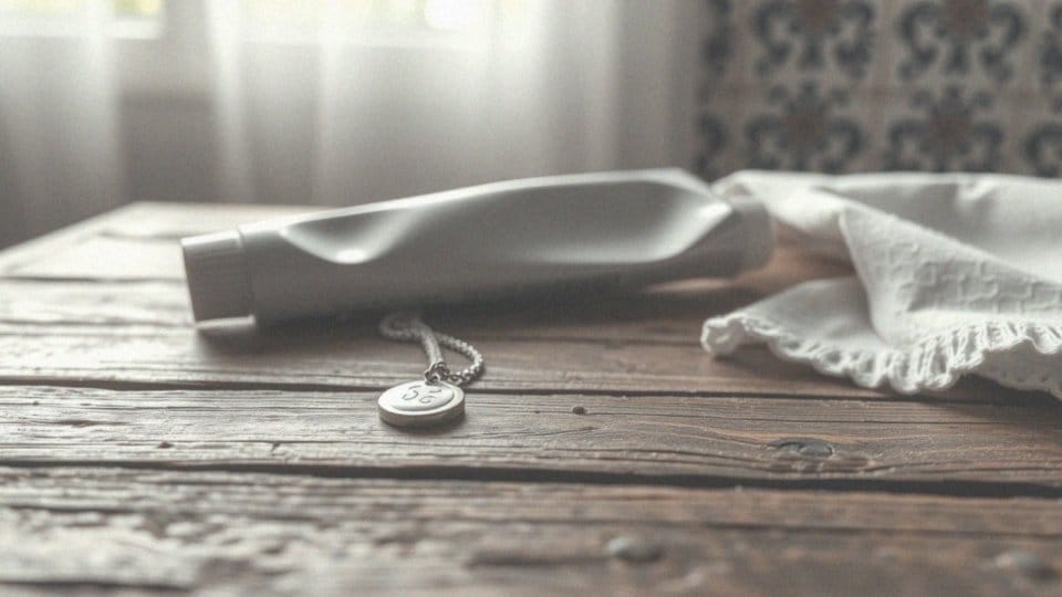 Jak czyścić biżuterię srebrną pastą do zębów?