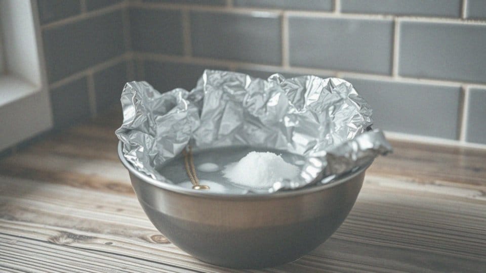 Jak folie aluminiową wykorzystać do czyszczenia złota?