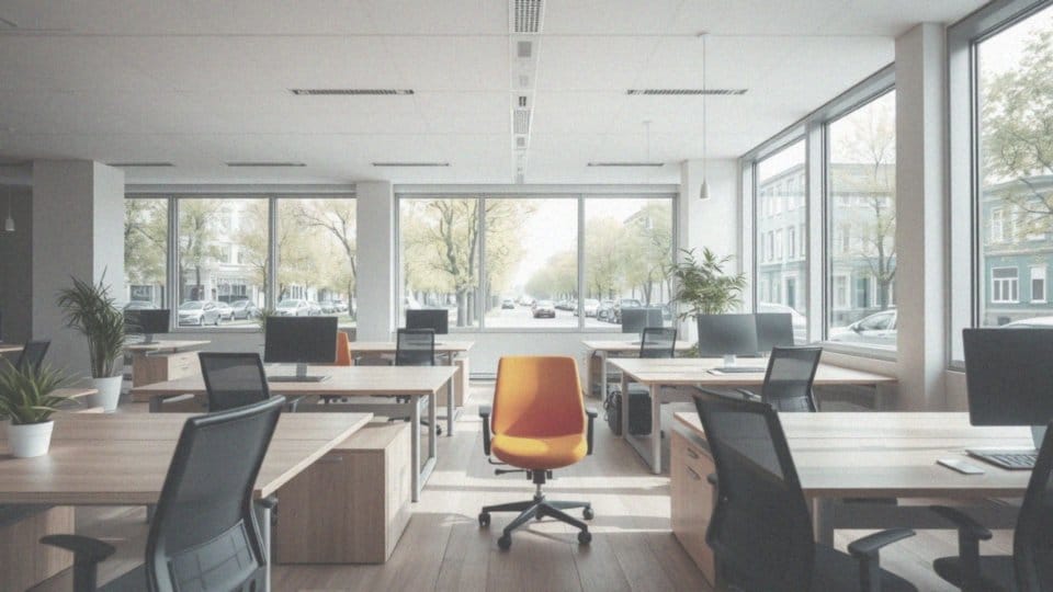 Aranżacja biura – przykłady stylów, które inspirują do pracy