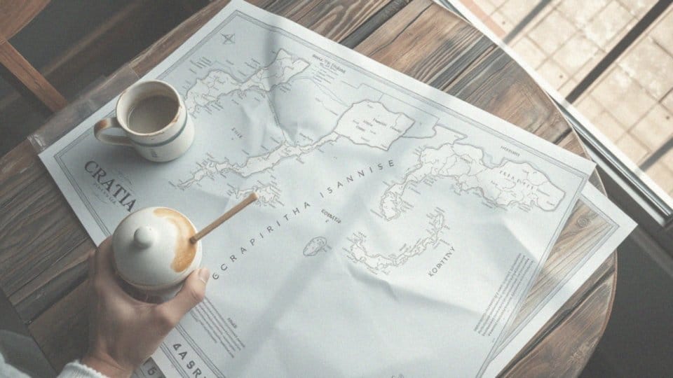 Chorwacja wyspy mapa – odkryj piękno wysp Adriatyku