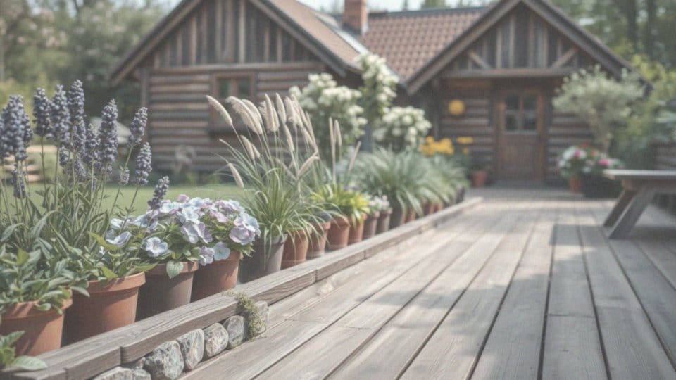 Co posadzić przy tarasie? Najlepsze rośliny i porady