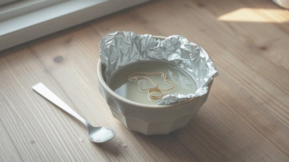Czyszczenie złota folią aluminiową – skuteczna domowa metoda