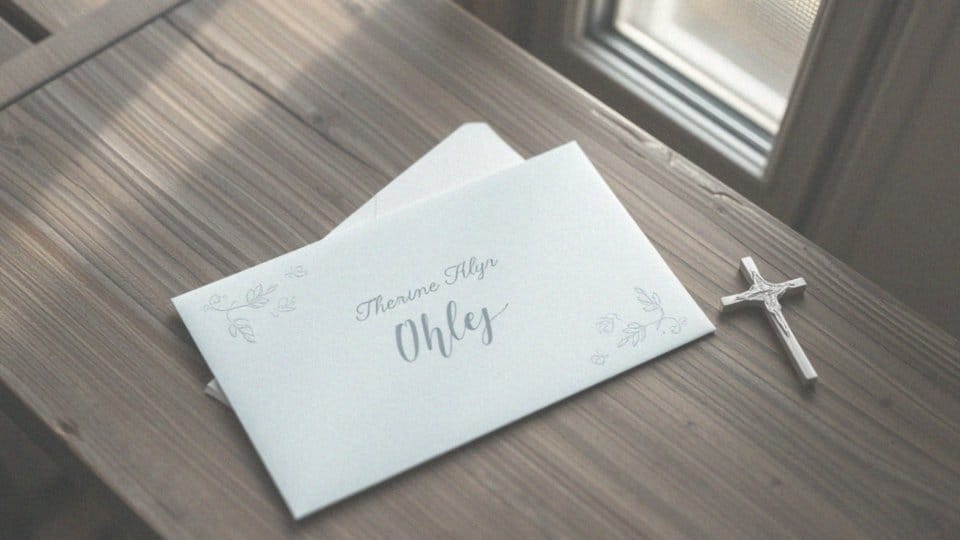 Jak podpisać życzenia na chrzest? Praktyczne porady i inspiracje